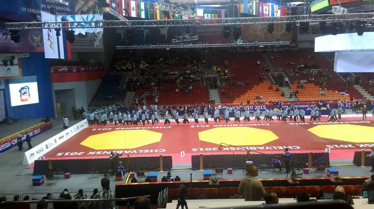 آغاز رسمی مسابقات بیست و دومین دوره تکواندو قهرمانی جهان