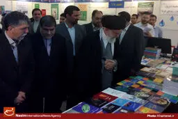 گزارش تصویری:: بازدید رهبر معظم انقلاب از بیست و هشتمین نمایشگاه بین‌المللی کتاب تهران