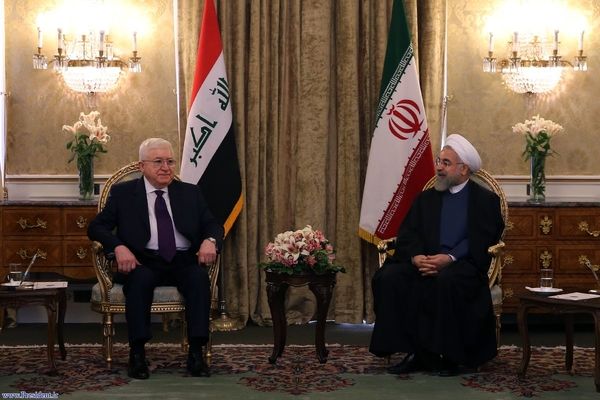 نشست مشترک روسای جمهور ایران و عراق برگزار شد