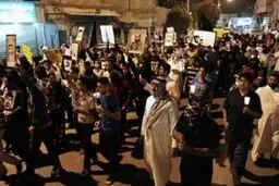 مردم عربستان  امروز هم در قطیف تظاهرات می‎کنند