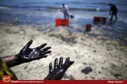 گزارش تصویری:: نشت نفت در کالیفرنیا