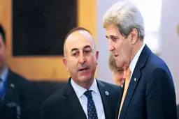 ترکیه: با آمریکا برای پشتیبانی هوایی از معارضان سوریه توافق کرده‌‌ایم