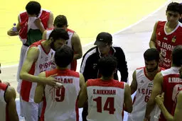 تیم ملی بسکتبال جوانان در نخستین دیدار تدارکاتی‌اش در صربستان شکست خورد