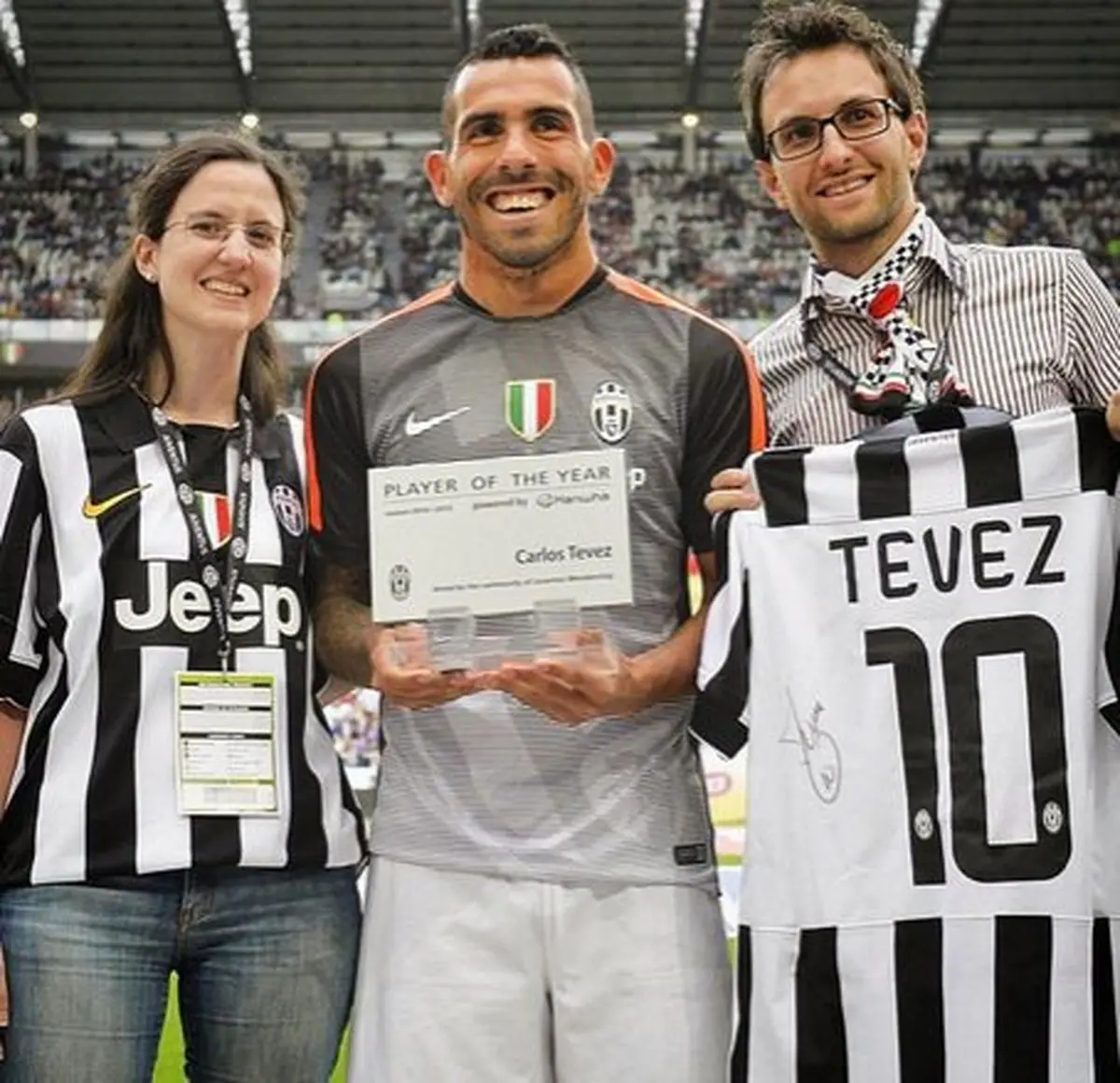 "کارلوس توز" بهترین بازیکن سال یوونتوس شد