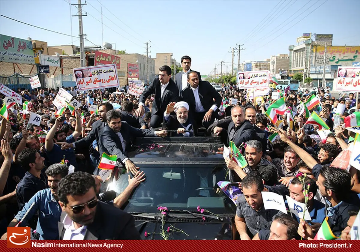 گزارش تصویری:: سفر رئیس‌جمهور به غرب استان تهران