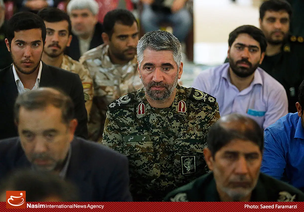 تجلیل اعضای شورای ایثار و مقاومت از سردار علی فضلی