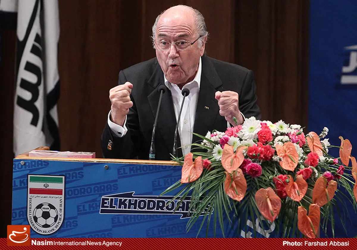 کفاشیان انتخاب مجدد سپ بلاتر به عنوان رئیس فیفا را تبریک گفت