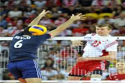 گزارش تصویری:: دیدار نخست تیم ملی والیبال برابر لهستان