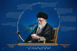 گرافیک اطلاع‌رسان:: هفت اصل اندیشه امام خمینی(ره) در کلام رهبری