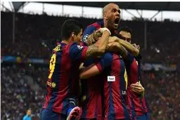 بارسلونا برای پنجمین بار فاتح لیگ قهرمانان شد