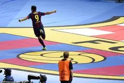 گزارش تصویری:: دومین سه‌گانه تاریخ بارسلونا