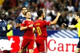 بلژیک در دیداری پرگل فرانسه را شکست داد