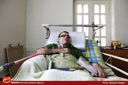 معاینه جانبازان شیمیایی توسط پروفسور اشتانسل و تیم متخصص ایرانی