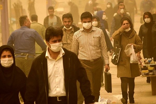منشاء گرد و غبار هوای تهران در روزهای اخیر داخلی است