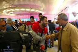 تیم ملی والیبال به کازان رسید