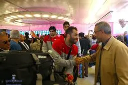 تیم ملی والیبال به کازان رسید