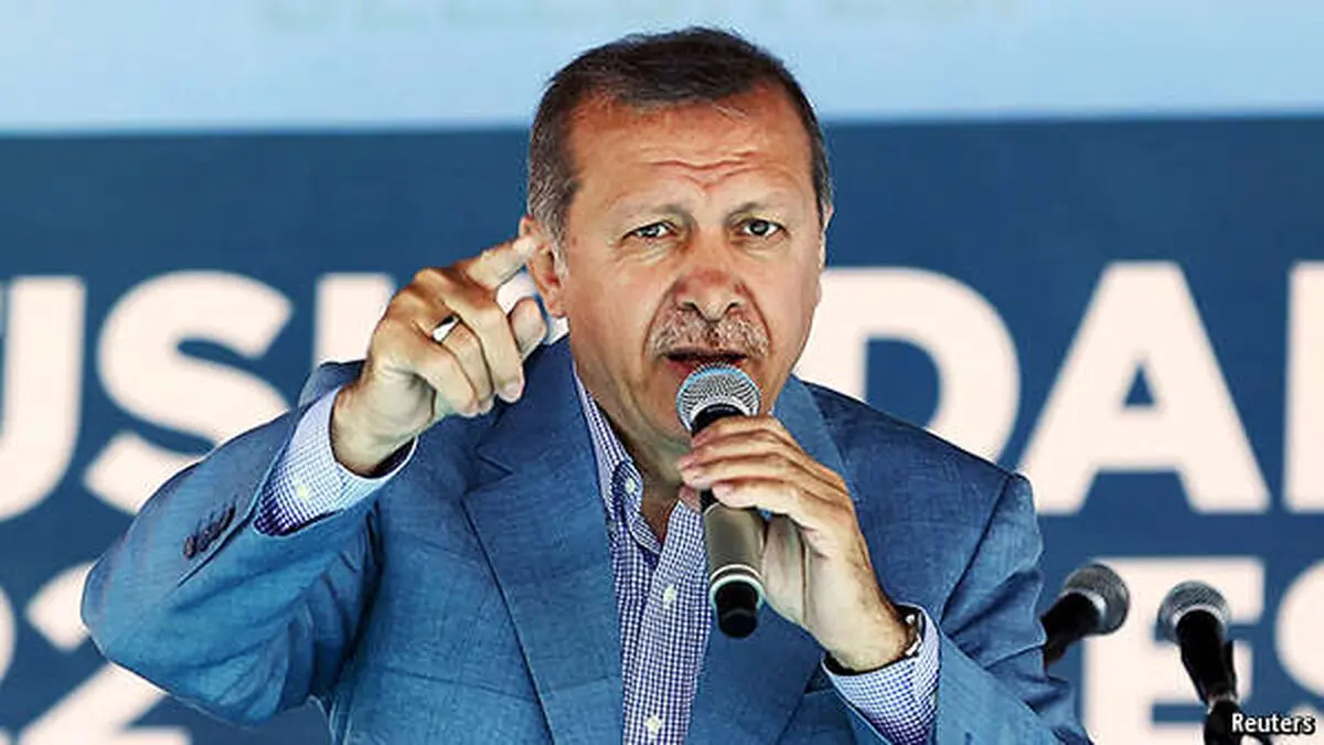 اکونومیست:‌ اردوغان درصدد ایجاد یک حکومت مستبد است