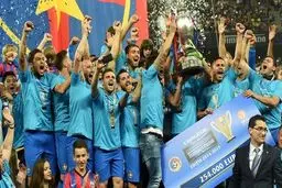 یک تیم رومانیایی از بارسا و یووه زودتر تریپل کرد