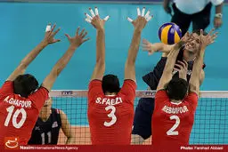 گزارش تصویری:: دیدار دوم تیم‌های والیبال ایران و آمریکا