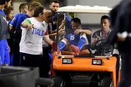 مدافع تیم ملی ایتالیا هشت ماه قادر به بازی نیست