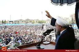 گزارش تصویری:: سفر رئیس‌جمهور به استان خراسان شمالی