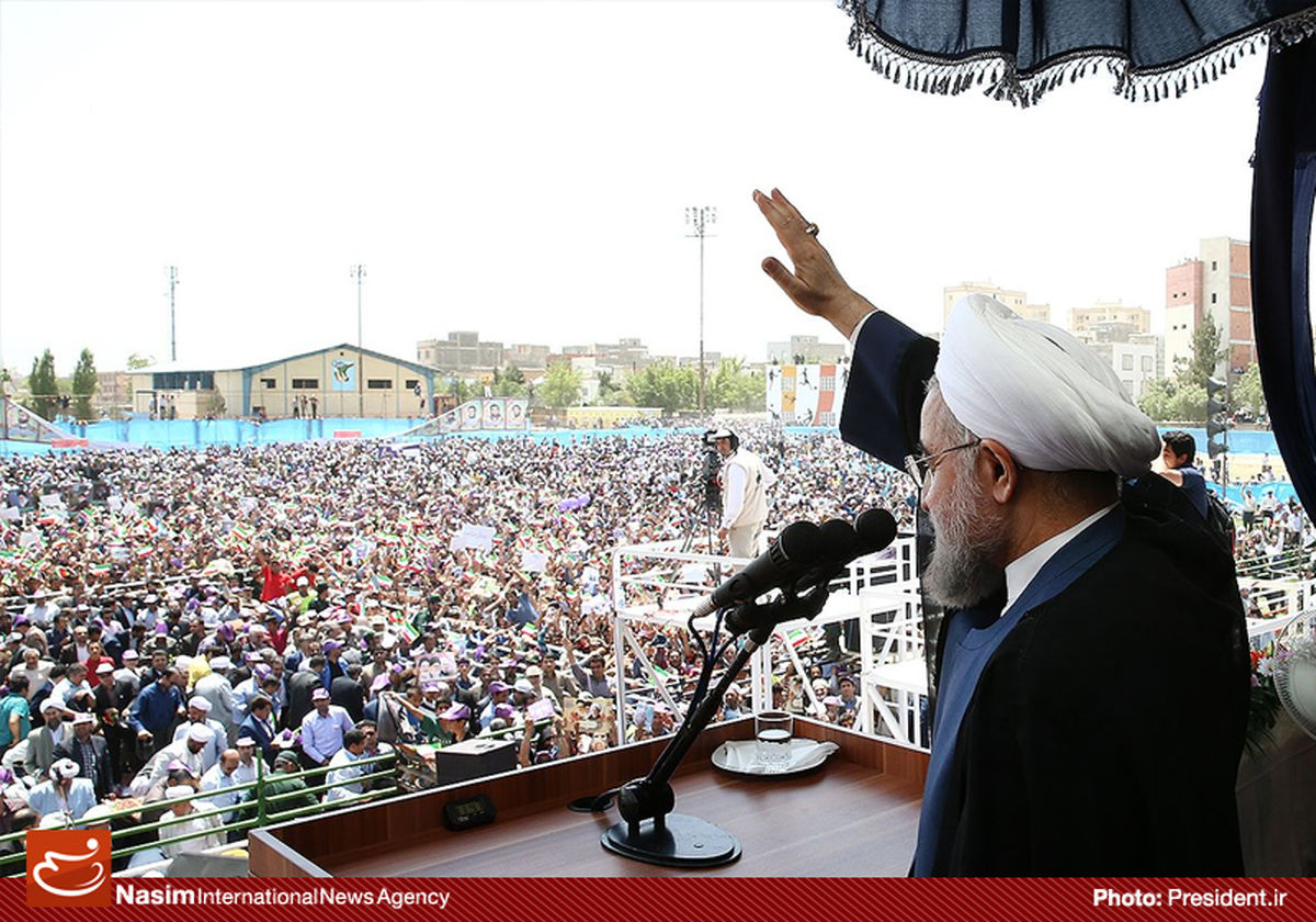گزارش تصویری:: سفر رئیس‌جمهور به استان خراسان شمالی