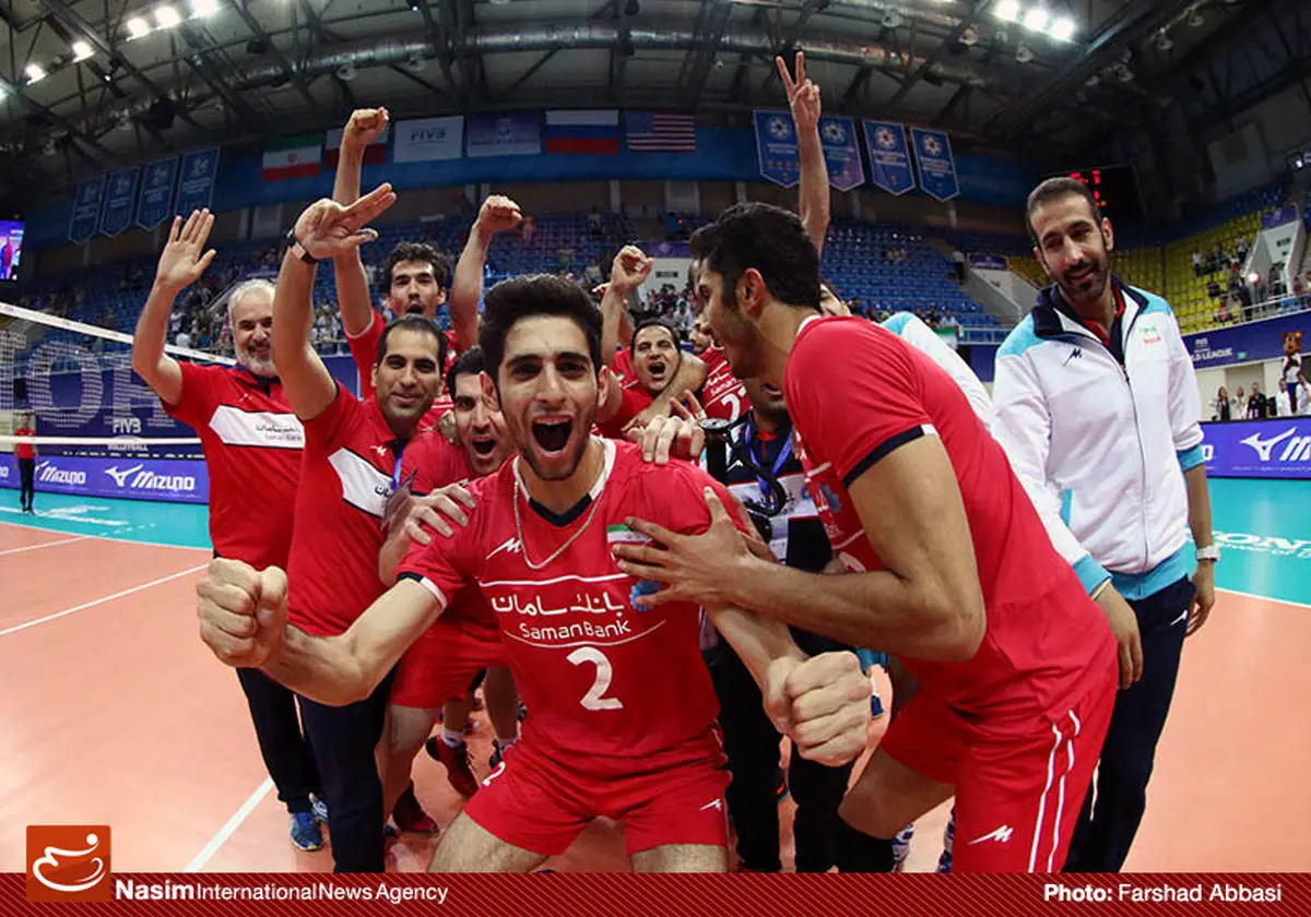 گزارش تصویری:: دومین دیدار تیم‌های ملی والیبال ایران و روسیه