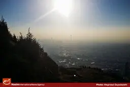 گرد و غبار در آسمان پایتخت