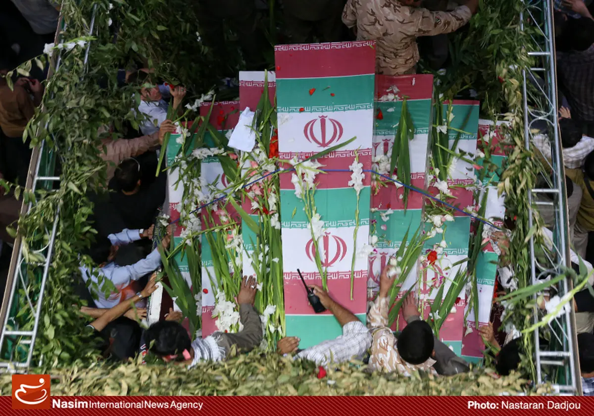 مراسم گرامیداشت ۲۷۵ شهید تازه تفحص شده قبل از دیدار والیبال ایران برابر آمریکا برگزار می‌شود