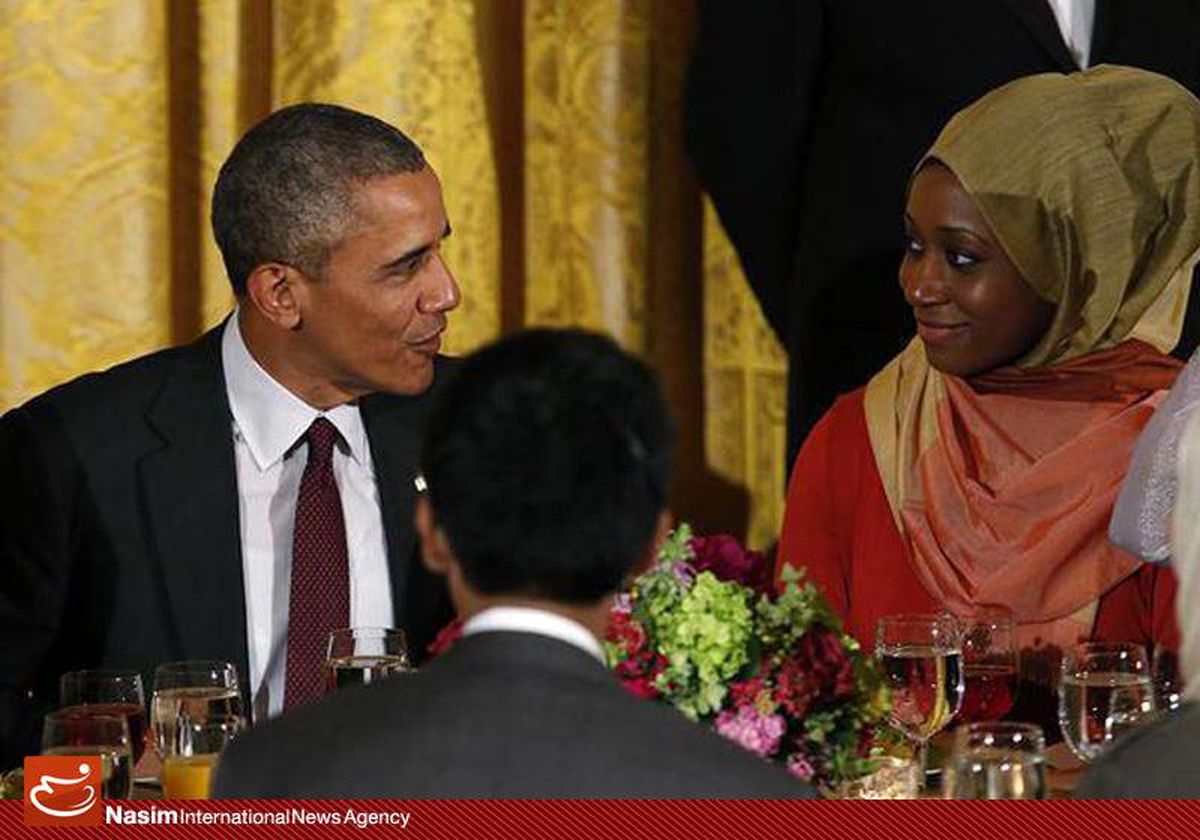 عکس: مجلس افطاری "غیراسلامی" باراک اوباما