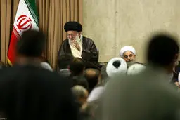 مسئولان و کارگزاران نظام با  رهبر انقلاب دیدار کردند + تصاویر