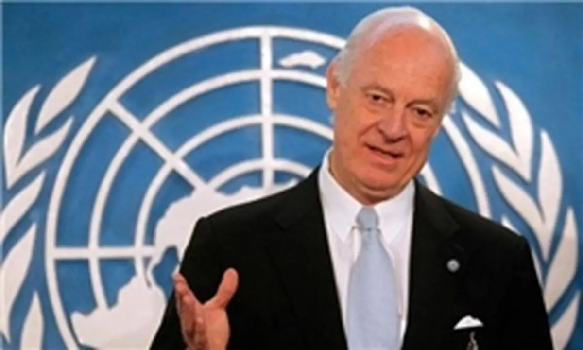 نماینده ویژه دبیرکل سازمان ملل در امور سوریه به تهران سفر می‌کند