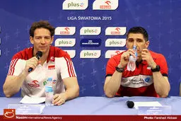 سرمربی و کاپیتان‌های تیم‌های والیبال ایران و لهستان چه گفتند؟