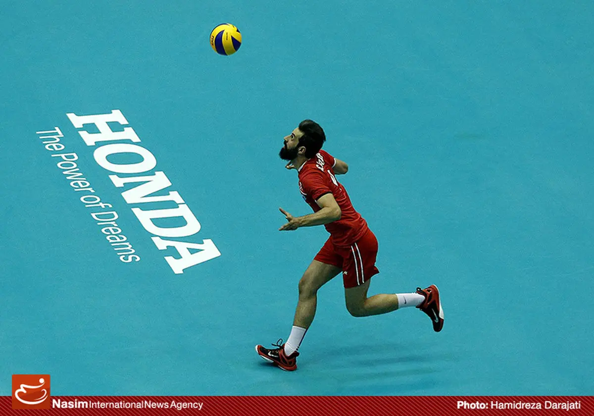 گزارش تصویری:: نخستین دیدار تیم‌های والیبال ایران و لهستان در تهران