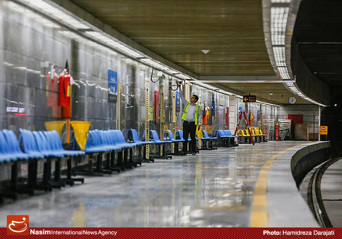 ایستگاه متروی عبدل‌آباد  دوشنبه افتتاح می‌شود