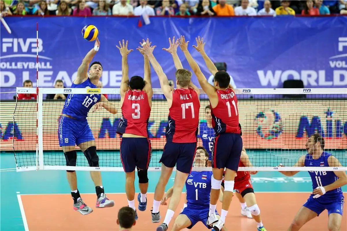 روسیه باز هم در لیگ جهانی شکست خورد