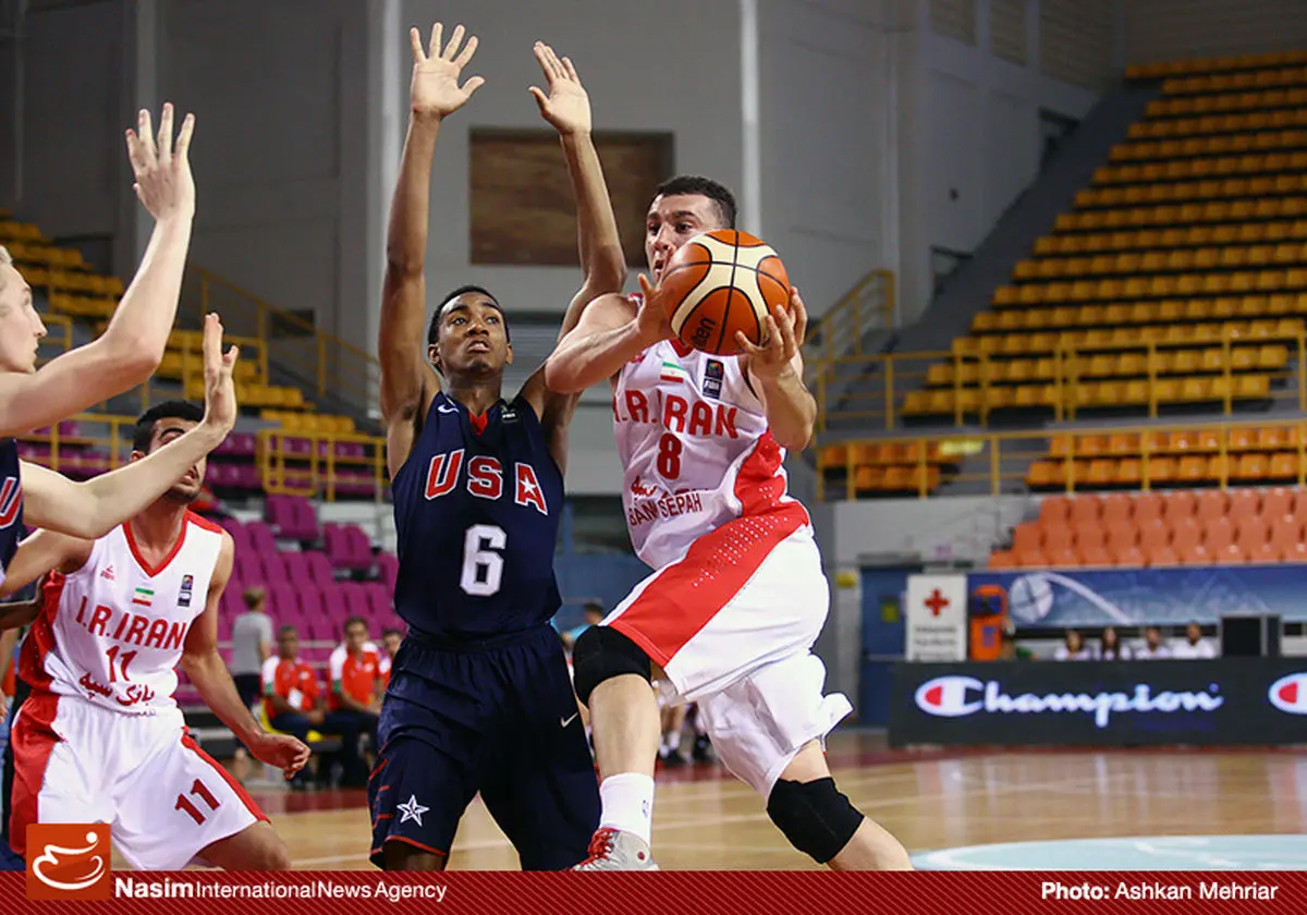 فیبا: آمریکا یک مشت از ایران خورد اما پیروز شد