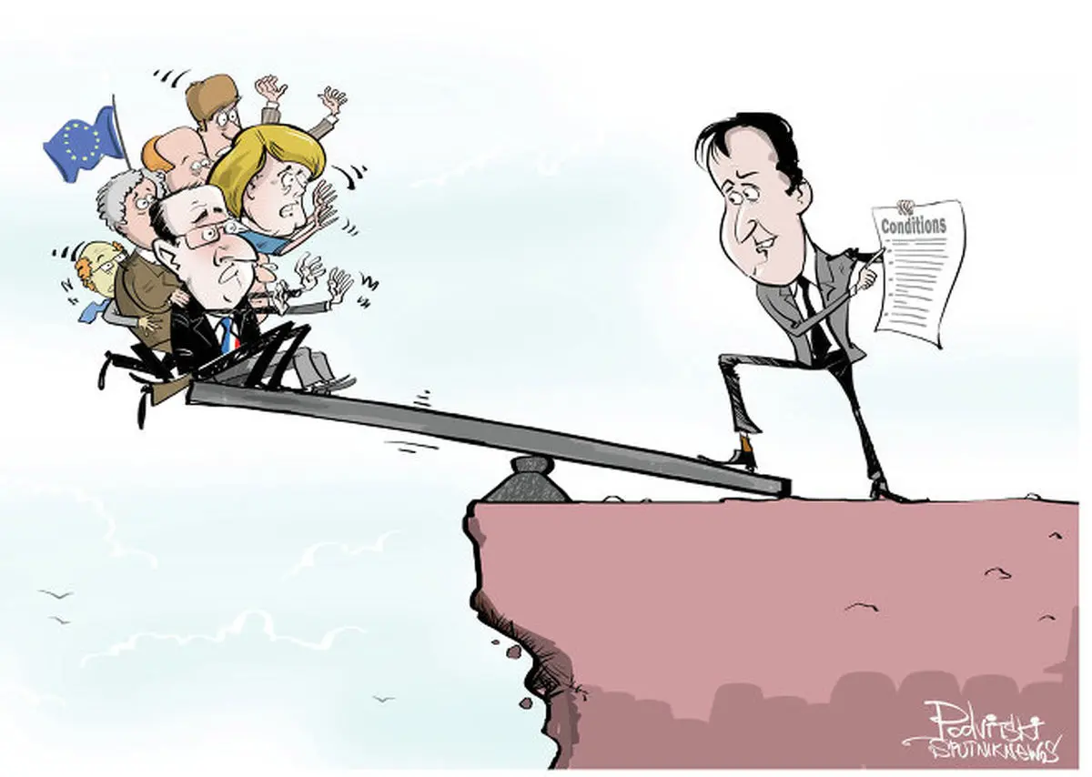 کاریکاتور:: یک گام تا پایان رویای اروپایی