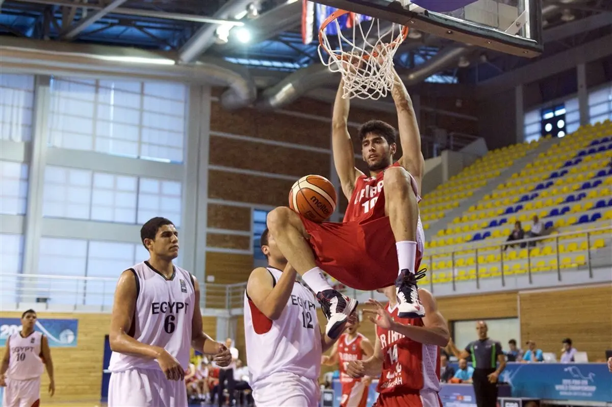 کاپیتان ایران بهترین بازیکن روز دوم جام‌جهانی بسکتبال جوانان بود
