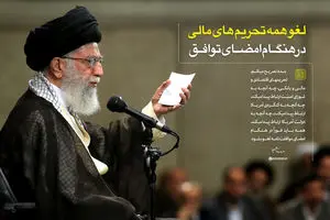 گرافیک:: لغو تحریم‌ها در روز امضای توافق