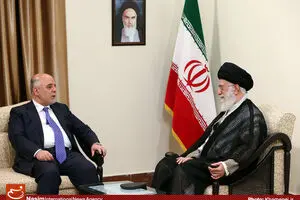 عکس خبری:: دیدار نخست وزیر عراق با رهبر معظم انقلاب