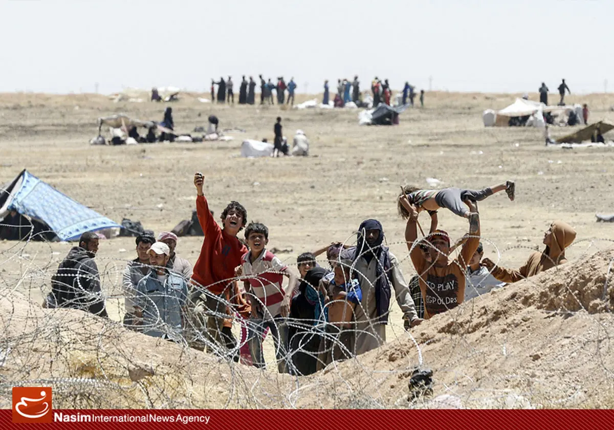 گزارش تصویری:: اوضاع آوارگان سوری در مرز ترکیه