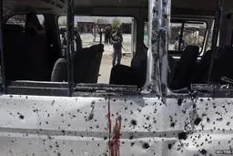 حمله به ساختمان پارلمان افغانستان + عکس