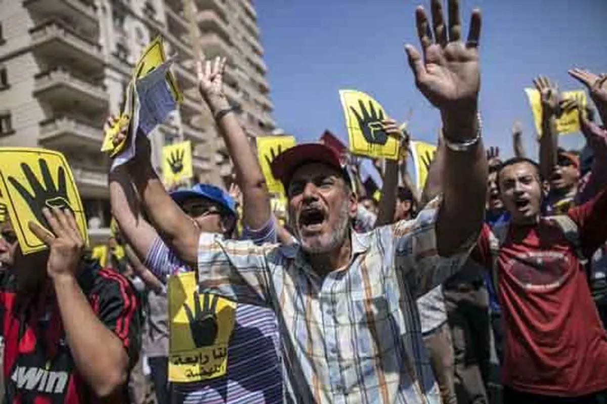 تظاهرات مصری‌ها در سالروز برکناری محمد مرسی