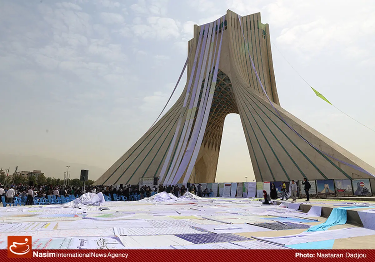 طومار گزاره برگ ملی با میلیون‌ها امضای ایرانی تحویل وزارت خارجه شد