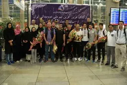 تیم ملی دو و میدانی از تایلند بازگشت