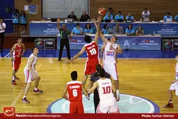 گزارش تصویری:: دیدار تیم‌های بسکتبال ایران و کرواسی