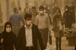 آلودگی‌های اخیر هوای تهران ناشی از گرد و غبار است