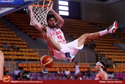 گزارش تصویری:: دیدار تیم‌های بسکتبال ایران و ترکیه