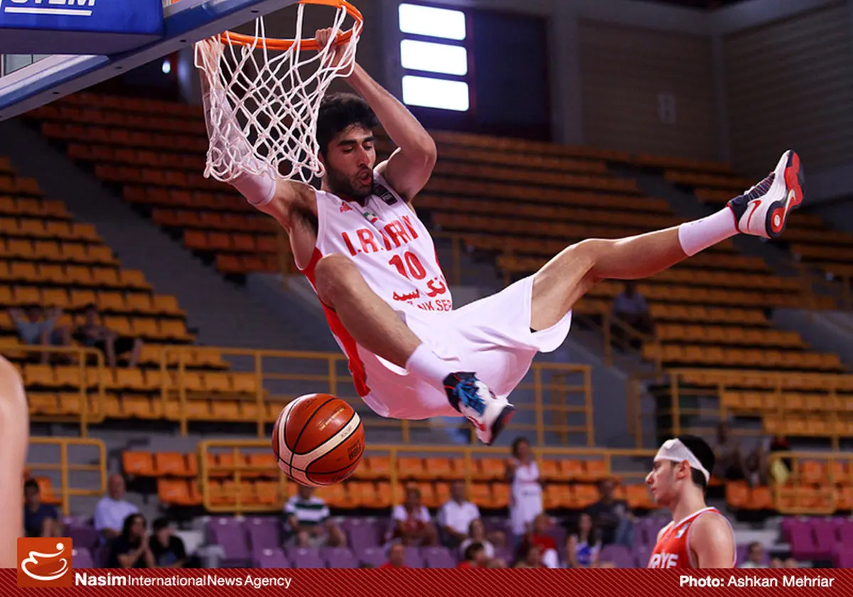گزارش تصویری:: دیدار تیم‌های بسکتبال ایران و ترکیه